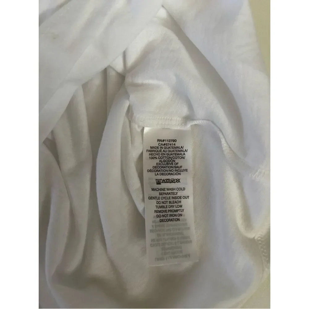 True Religion Registered Horseshoe Beach Tee in Optic White Size XXXL ~ NWT